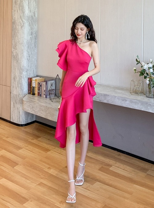 [판매] 미니 드레스 - 1052 ( 핑크 , 블랙 입고)